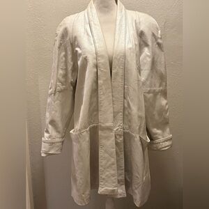 Rocco D'Amelio Shimmering Cream Vintage Jacket
